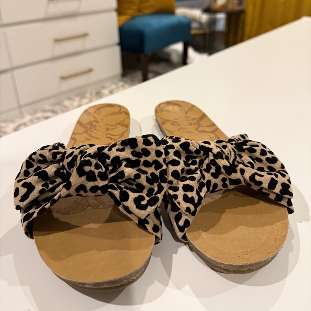 Leopard Print Women's Sandals